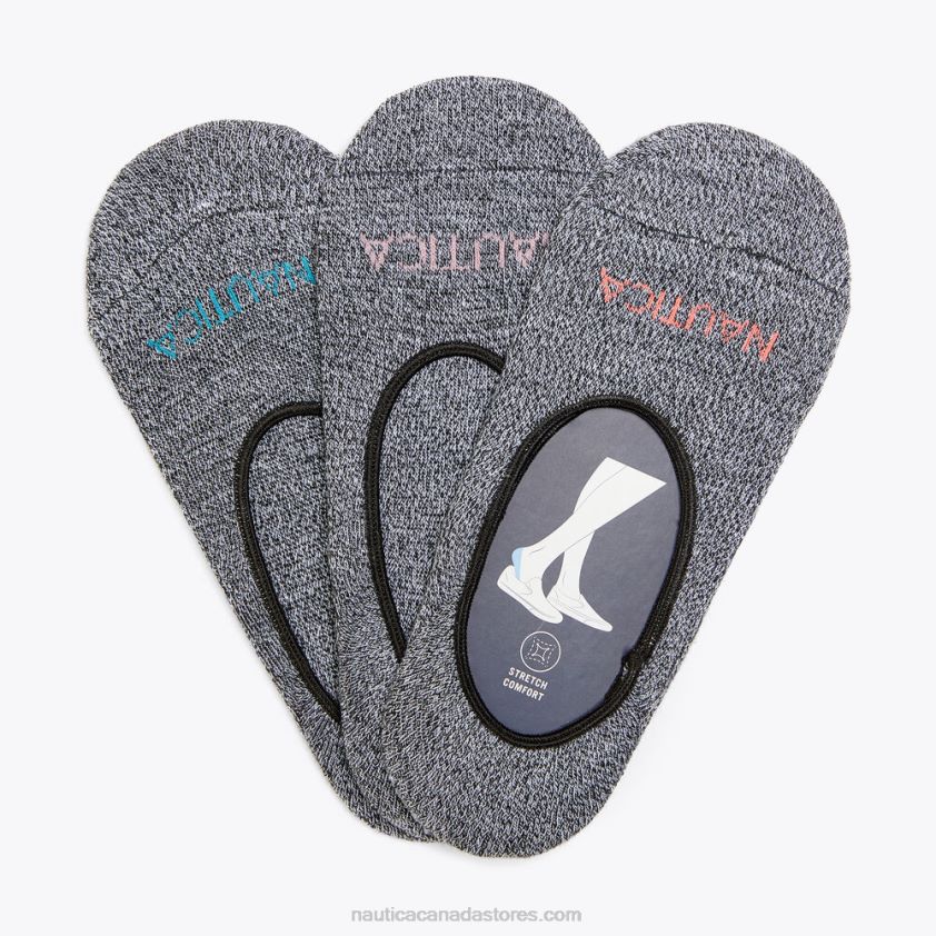 Microfiber Liner Socks 3-Pack Nautica Women Multi R260HV876