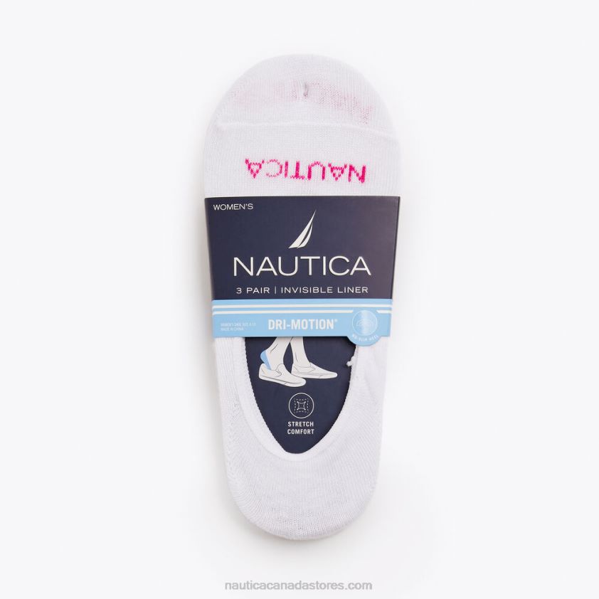 Stretch Liner Socks 3-Pack Nautica Women Multi R260HV799