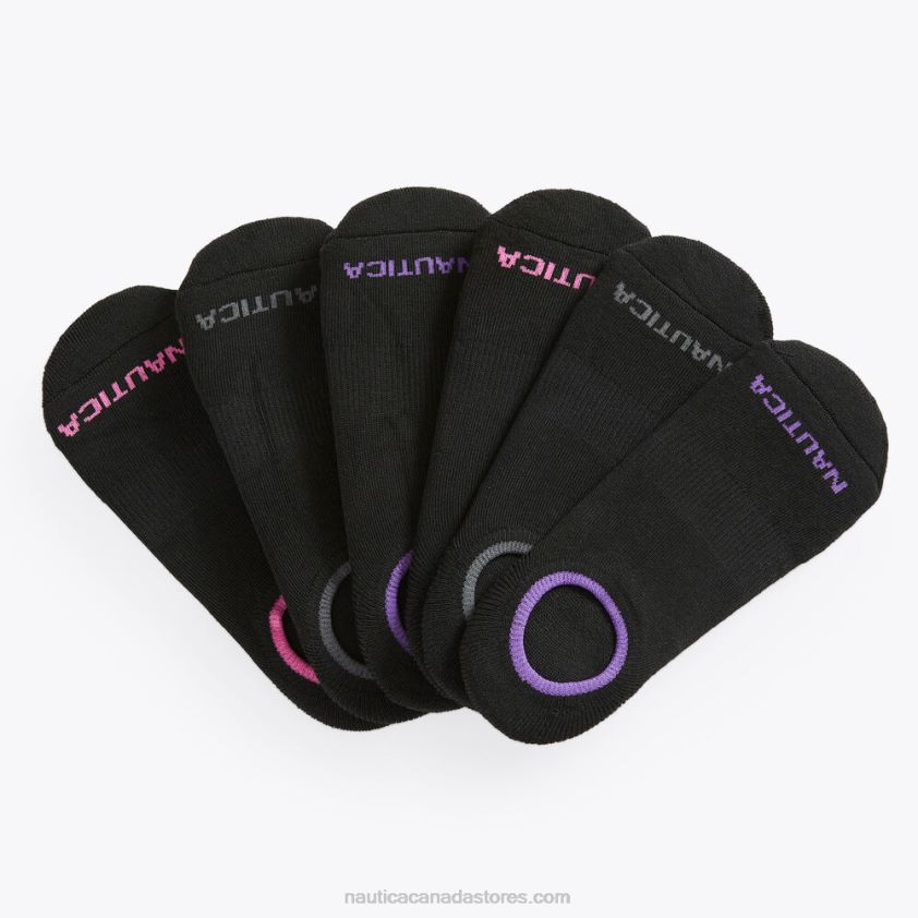 Stretch Liner Socks 6-Pack Nautica Women Multi R260HV807