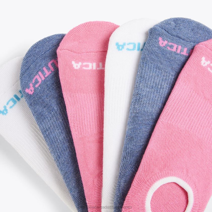 Stretch Liner Socks 6-Pack Nautica Women Multi R260HV853