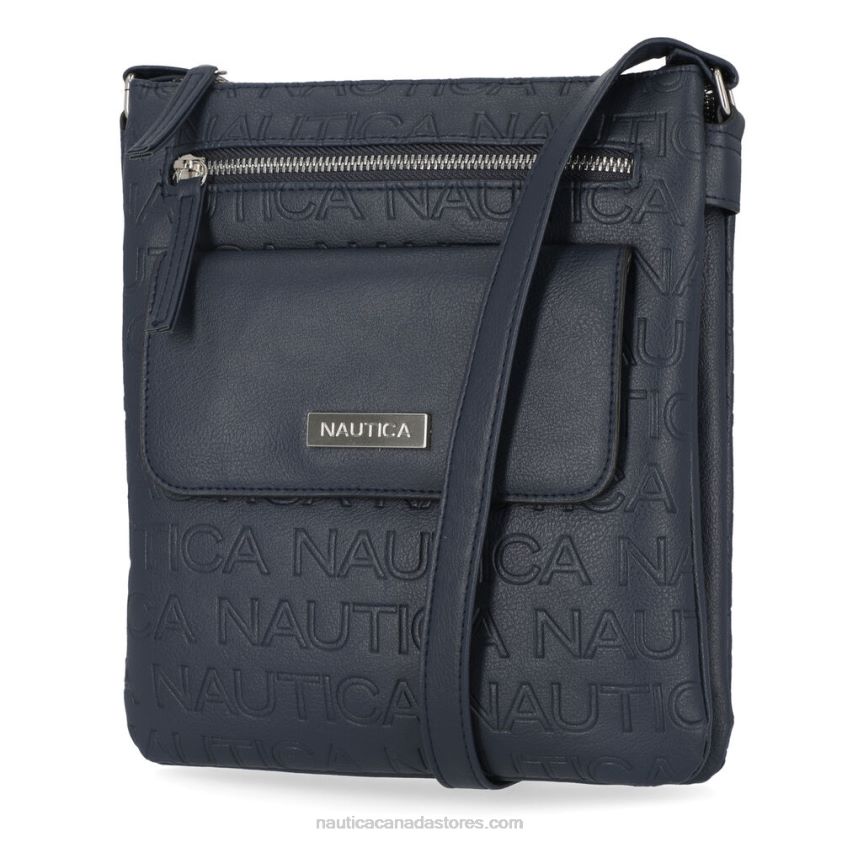 Delray Key Largo Crossbody Bag Nautica Women Workshirt Blue R260HV871