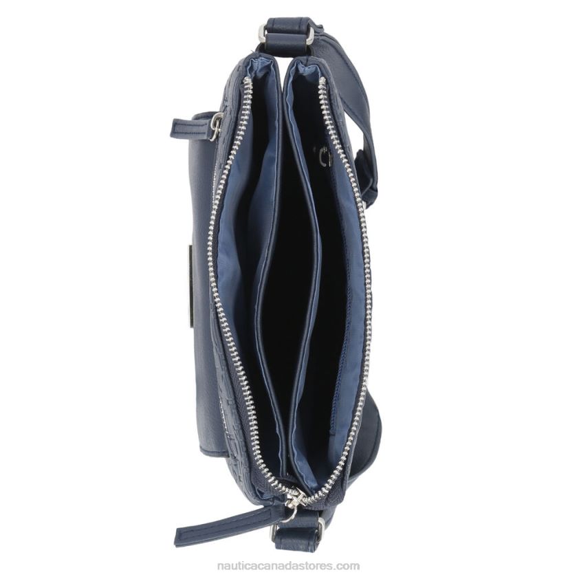 Delray Key Largo Crossbody Bag Nautica Women Workshirt Blue R260HV871