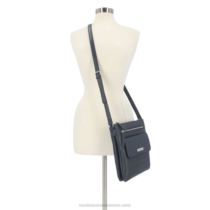 Delray Key Largo Crossbody Bag Nautica Women Workshirt Blue R260HV871