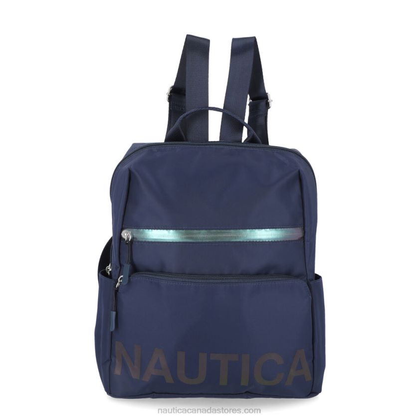 Nylon Logo Backpack Nautica Women Workshirt Blue R260HV952