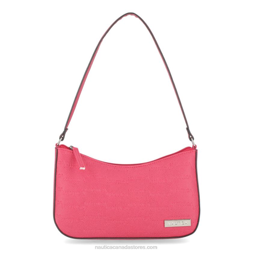 Printed Baguette Shoulder Bag Nautica Women Coral Cape R260HV935