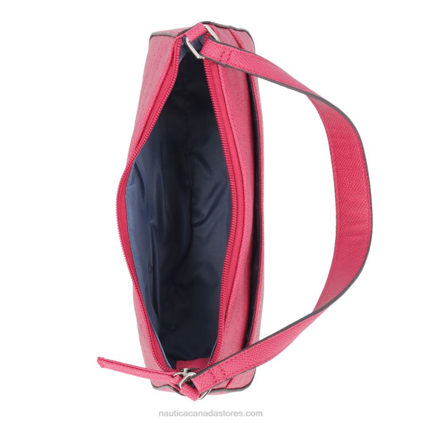 Printed Baguette Shoulder Bag Nautica Women Coral Cape R260HV935