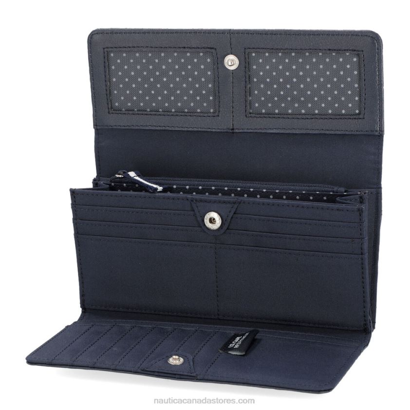 Money Manager Continental Wallet Nautica Women Workshirt Blue R260HV1011