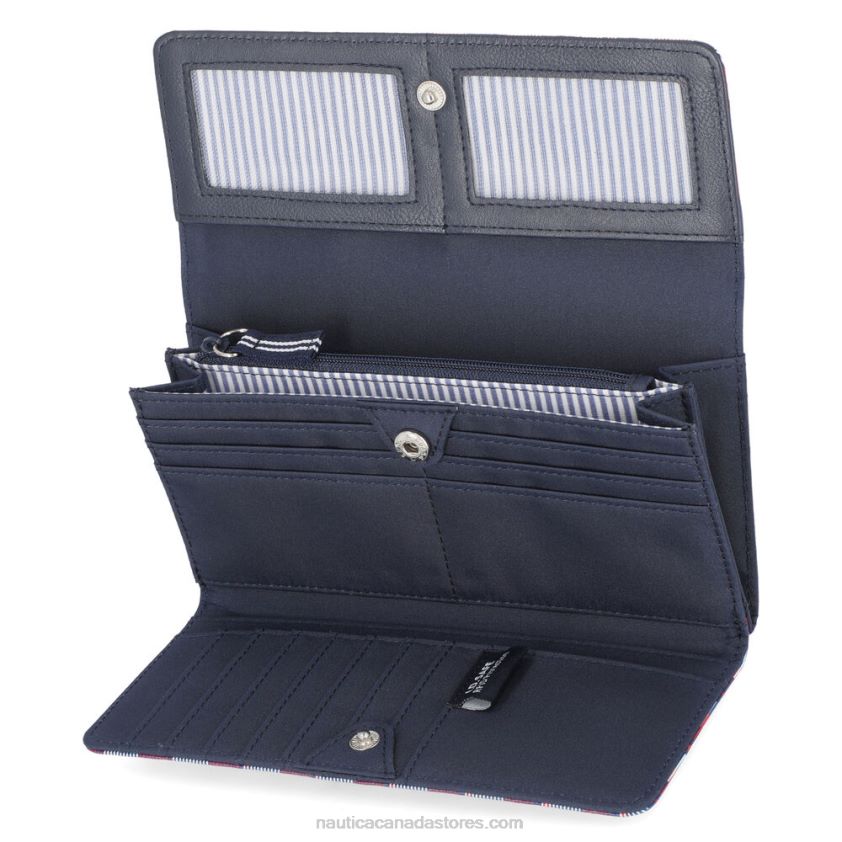 Money Manager Continental Wallet Nautica Women Workshirt Blue R260HV900