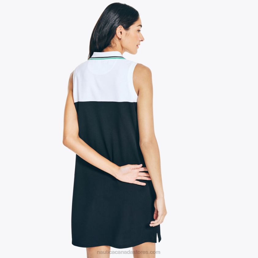 Colorblock Polo Dress Nautica Women True Black R260HV940
