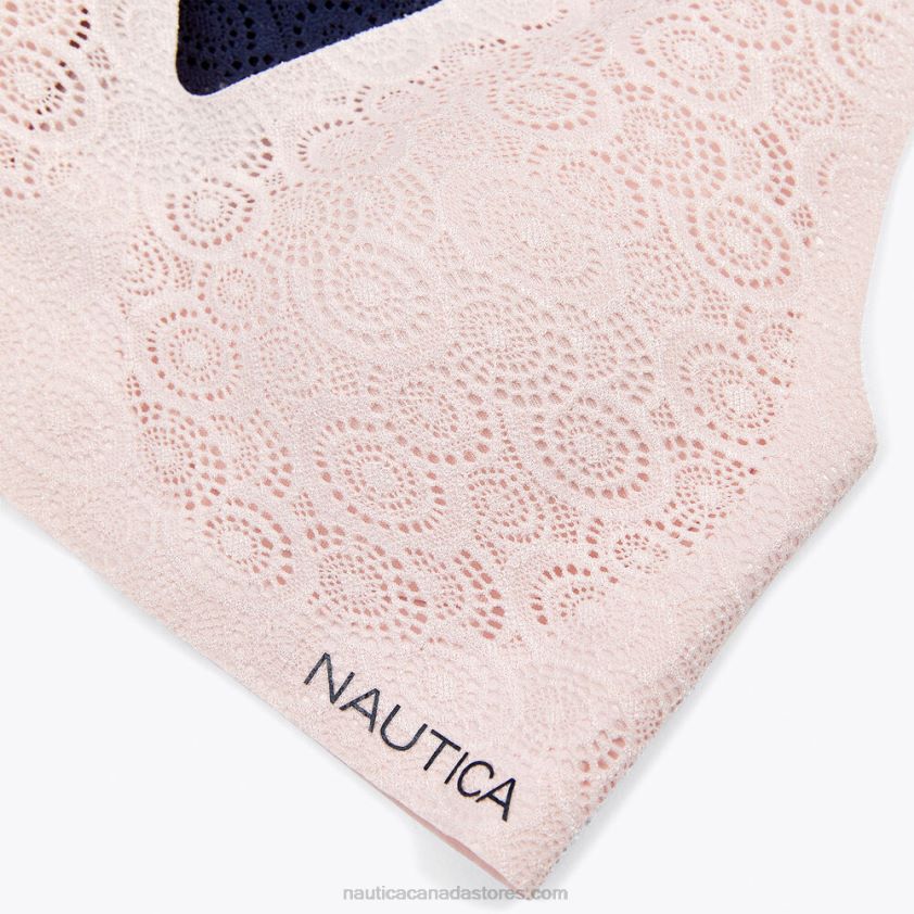 Lace Laser-Cut Logo Lounge Bra 2-Pack Nautica Women Workshirt Blue R260HV1035