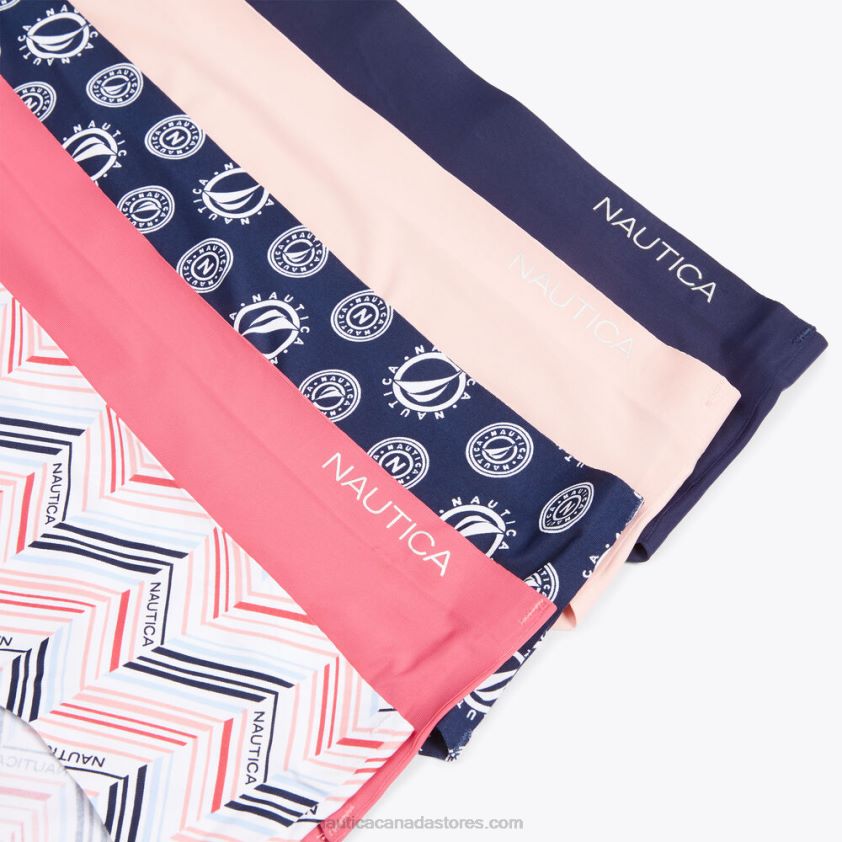 Laser-Cut Briefs 5-Pack Nautica Women Antique White Wash R260HV786