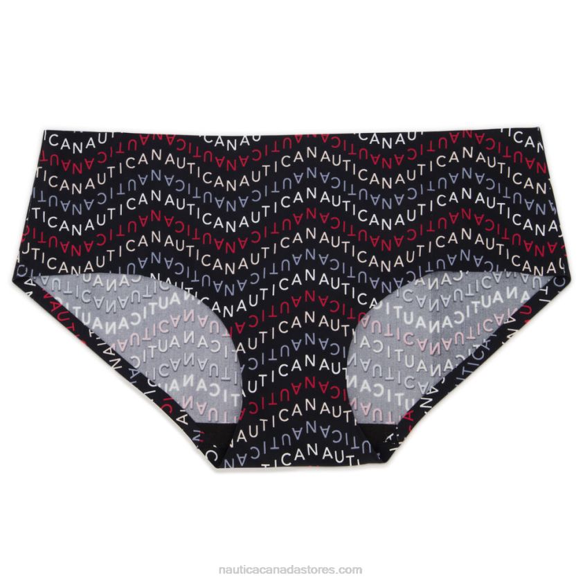 Laser-Cut Hipster Briefs 5-Pack Nautica Women Black R260HV1032
