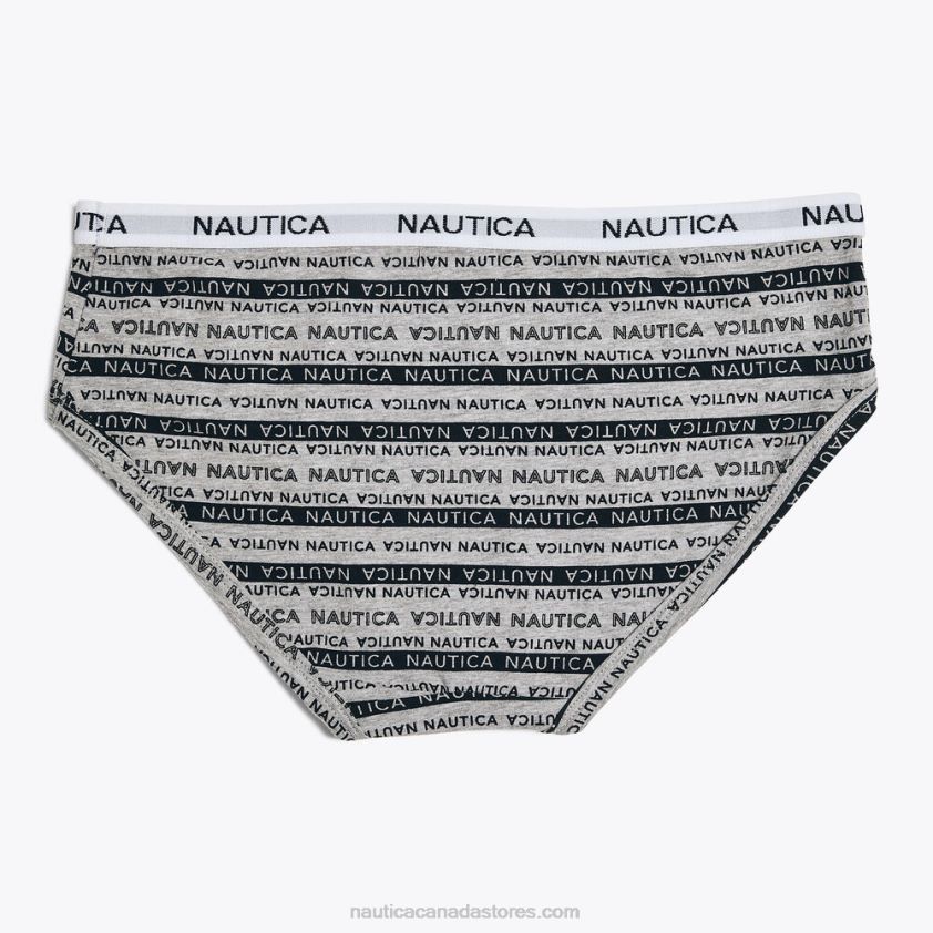 Logo Hipster Boyshorts 7-Pack Nautica Women Black R260HV814