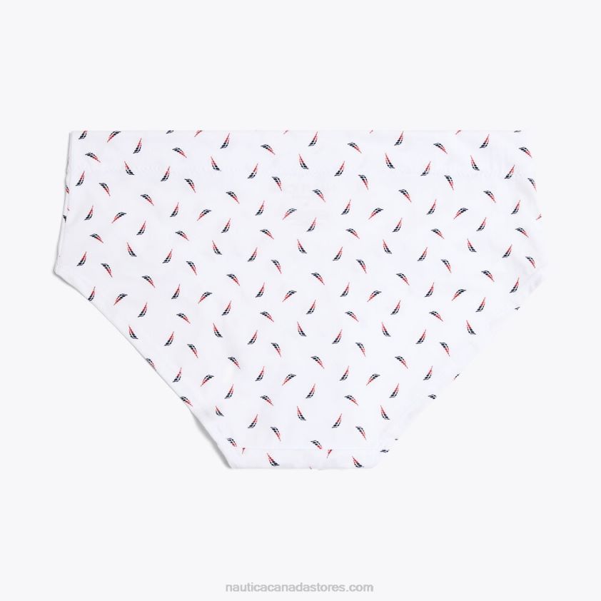 Logo Printed Hipster Briefs 5-Pack Nautica Women Workshirt Blue R260HV800