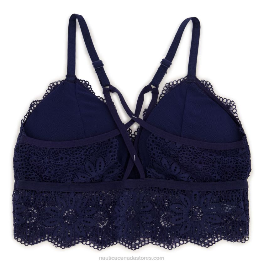 Longline Crossback Lace Bralettes 2-Pack Nautica Women Glory Red R260HV840