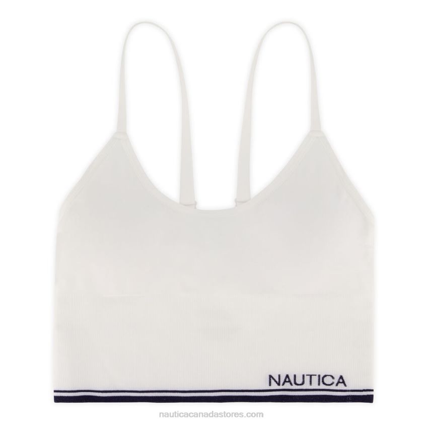 Seamless Jacquard Stripe And Logo Brami 3-Pack Nautica Women Workshirt Blue R260HV828