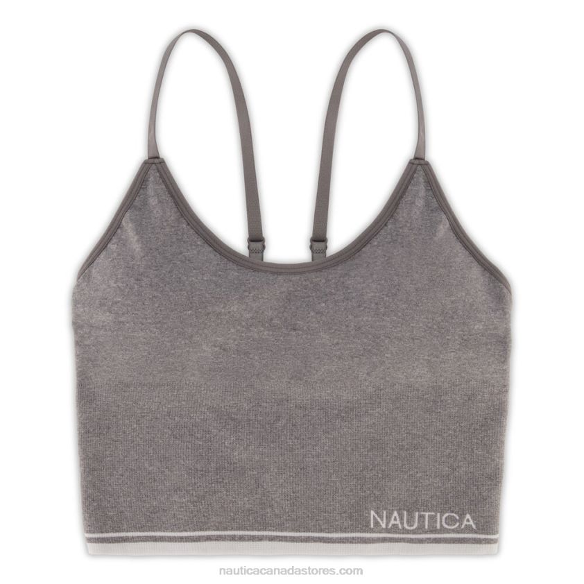 Seamless Jacquard Stripe And Logo Brami 3-Pack Nautica Women Workshirt Blue R260HV828