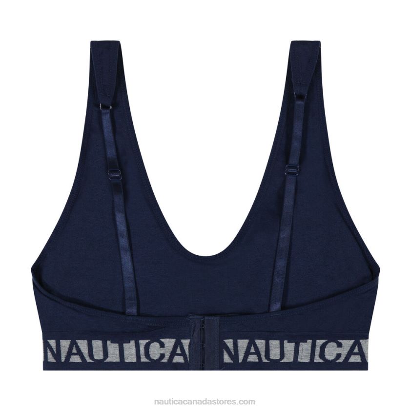 Seamless Logo Bra 3-Pack Nautica Women Workshirt Blue R260HV824