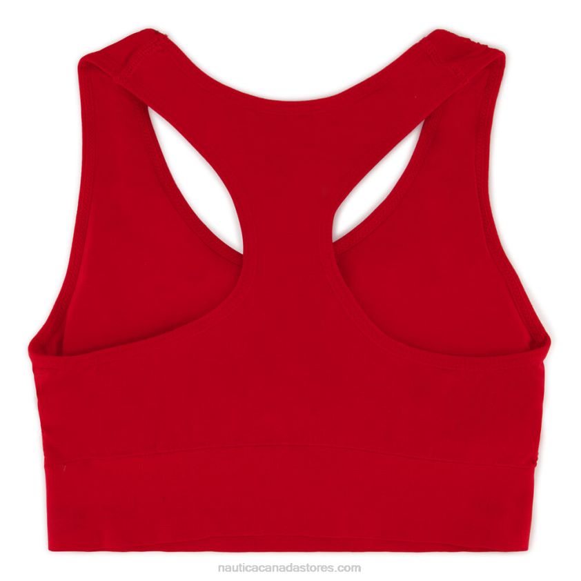 Seamless Mesh Jacquard Racerback Bra 3-Pack Nautica Women Pale Blue R260HV778