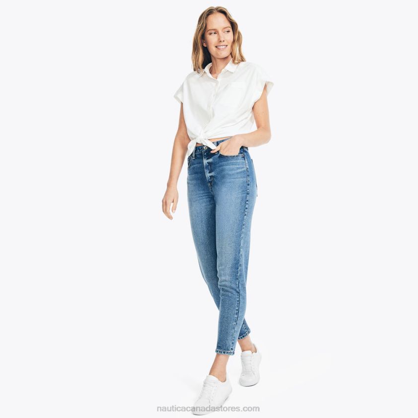 Jeans Co. High Rise Denim Nautica Women Aegean Sea Wash R260HV982
