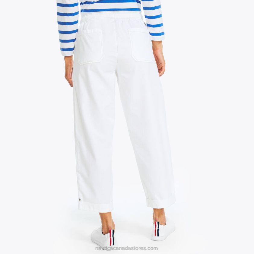 Sustainably Crafted Pull-On Pant Nautica Women Bright White R260HV740
