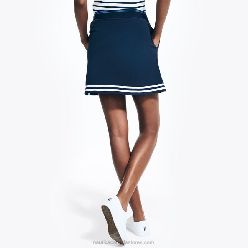 Colorblock Skort Nautica Women Stellar Blue Heather R260HV746