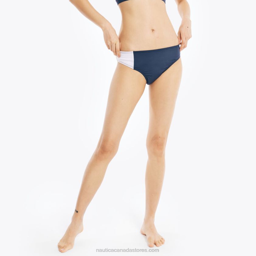Colorblock Hipster Swim Brief Nautica Women Blazing Yellow R260HV1014