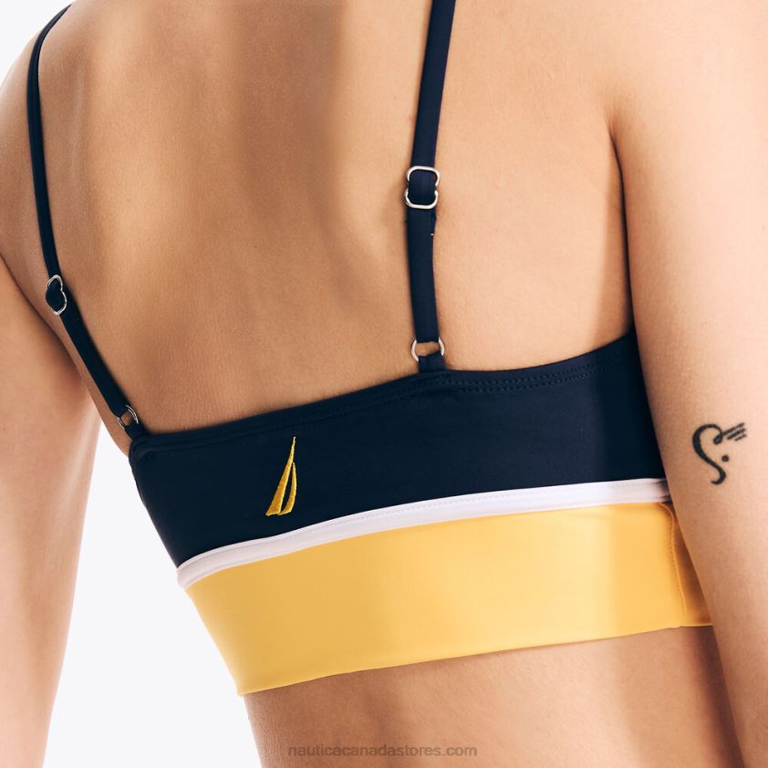 Colorblock Swim Top Nautica Women Buoy Yellow R260HV874