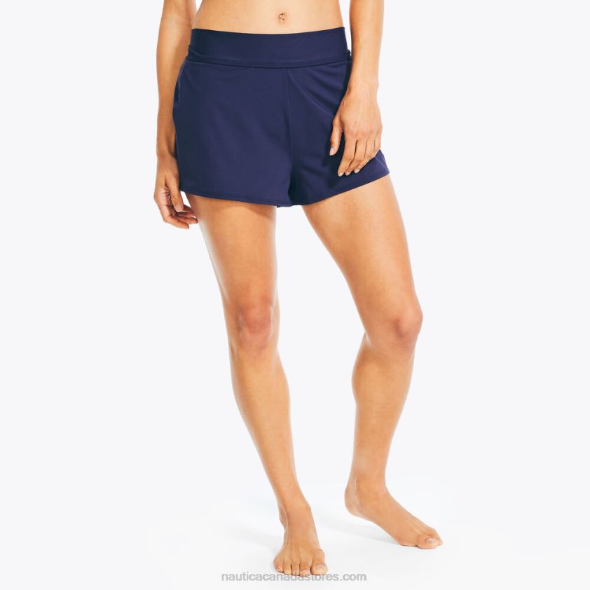 Swim Short Nautica Women Stellar Blue Heather R260HV886