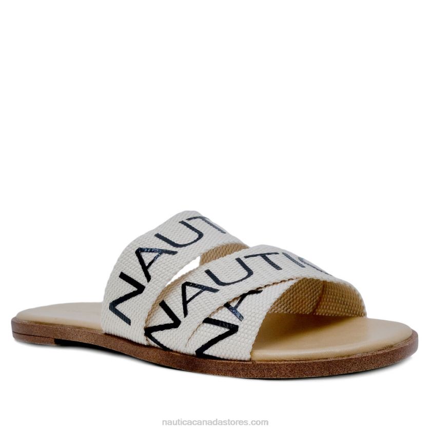 Logo Strap Sandal Nautica Women Dark Brown Heather R260HV790