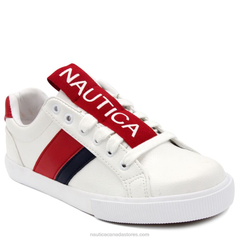 Lace-Up Sneaker Nautica Women Antique White Wash R260HV1034